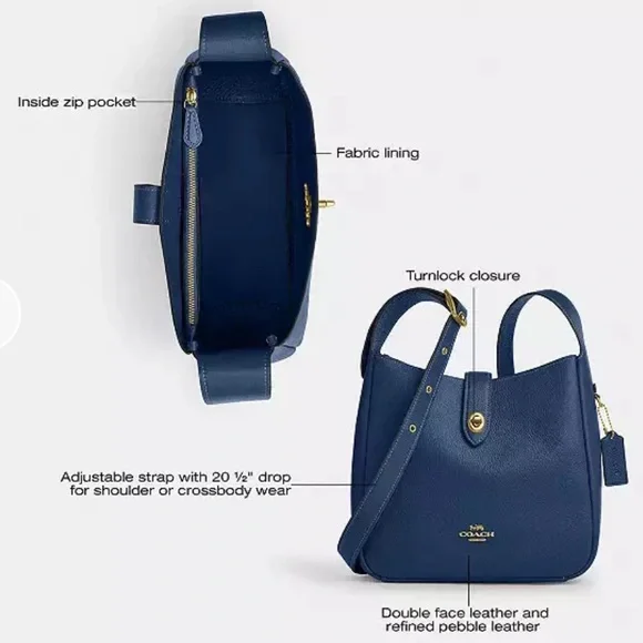 Coach Hadley Convertible Crossbody Bag - Picture 11 of 11